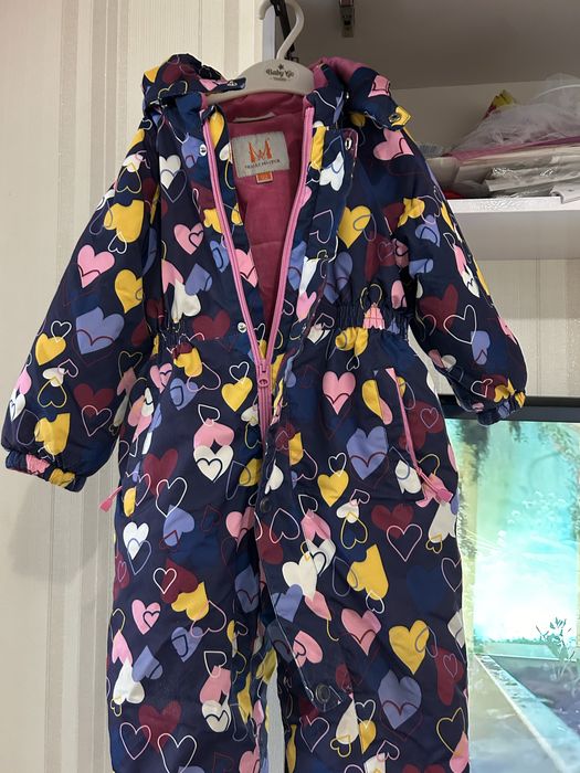 Зимний комбинизон для девочки!