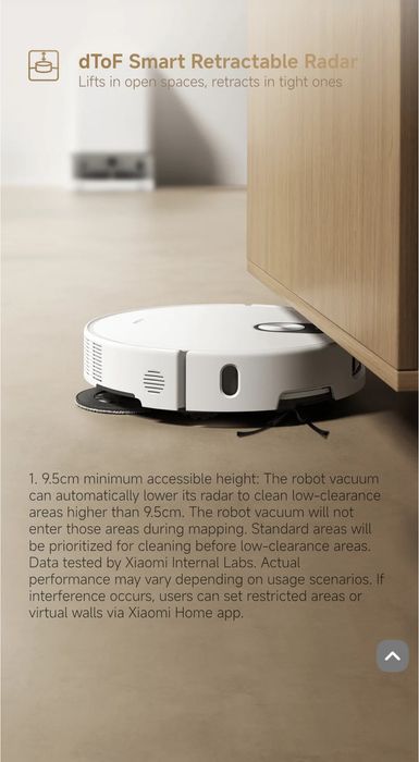 Aspirator robot XIAOMI vacuum 5 putere 20000Pa
