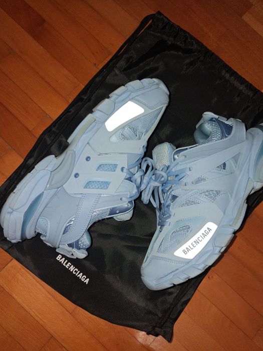Balenciaga tracks baby Blue mcqueen balmain off white nike