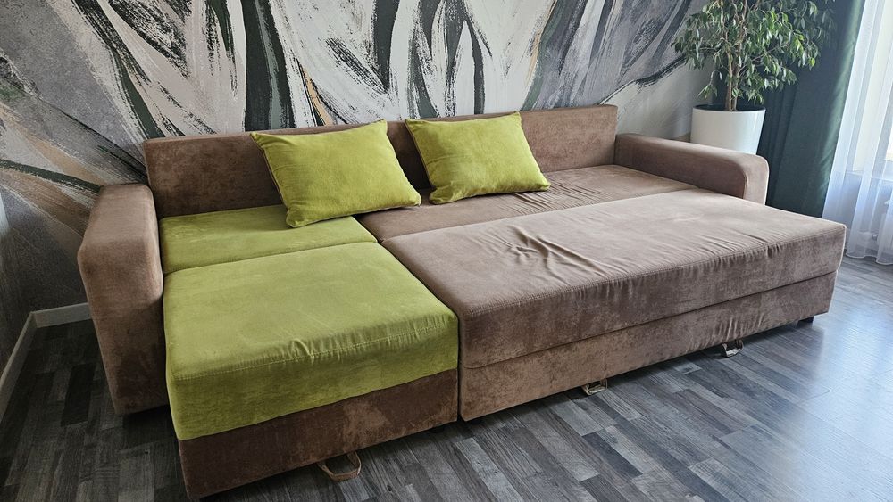 Срочно Продам диван прямой- угловой