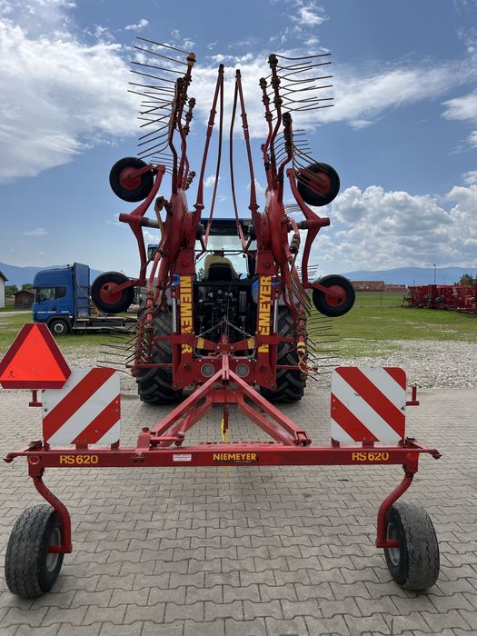 Grebla de adunat fan Kuhn/Claas/Krone Niemeyer RS620 Asigur transport!