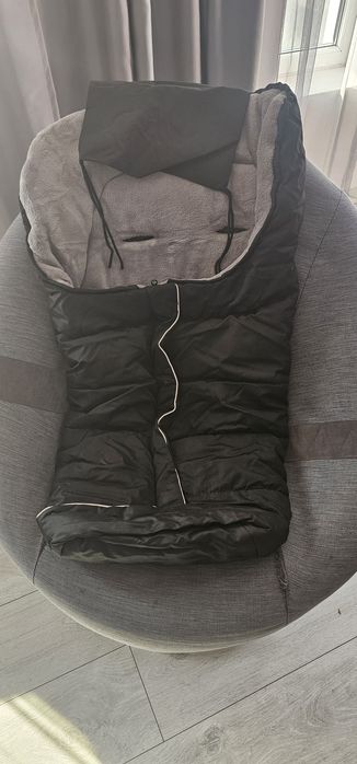 Черно зимно чувалче за количка Bbest