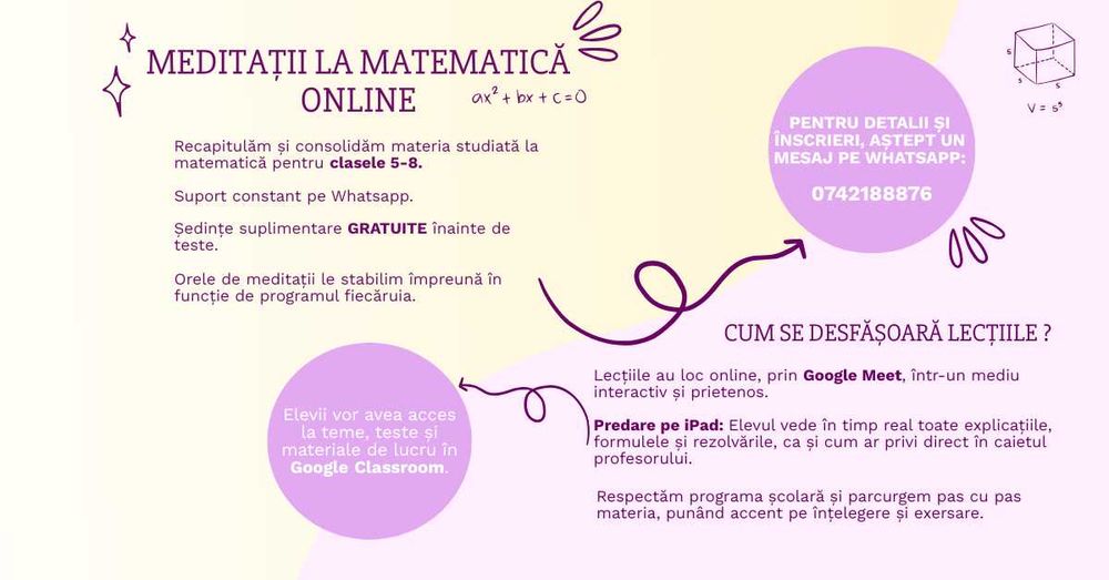 Meditații la matematică