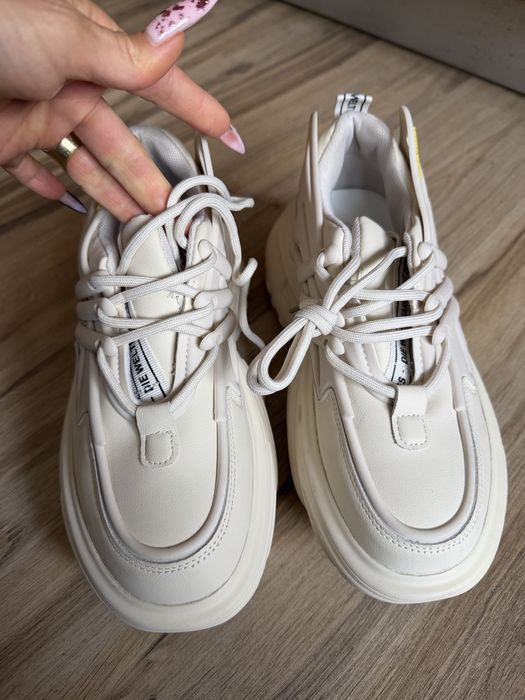 Дамски сникърси с ортопедична стелка бежови LIBAIWEI ! 39 н