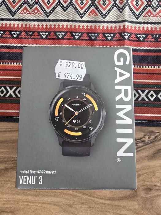 Garmin Venu 3, 45mm черен
