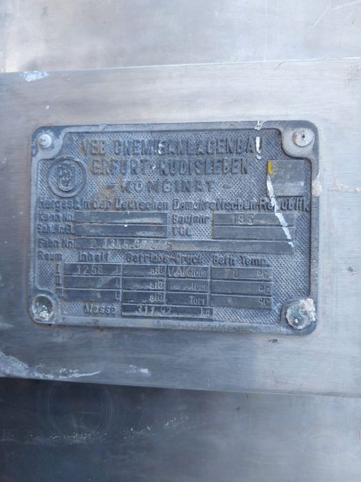 Bazin/rezervor inox