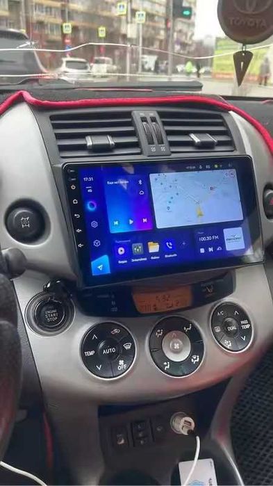 Navigație Android CarPlay Toyota RAV 4 2005-2013