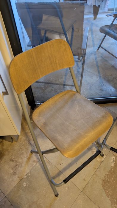 2 scaune bar IKEA din lemn