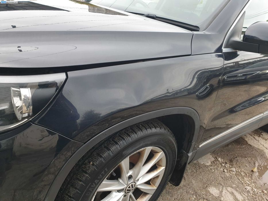 Aripa Stanga Fata FARA Bandou Volkswagen Tiguan FL Facelift 2011 - 2015 Culoare LC9X [K7796]