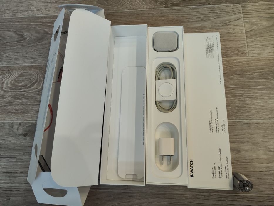 Apple watch series 5 44m silver aluminum