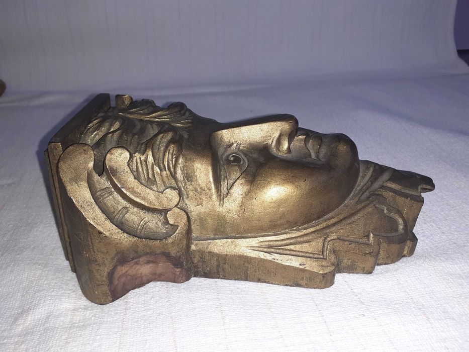 consola lemn decoratiune lemn baroc art nouveau