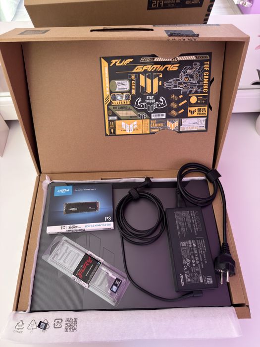 ASUS TUF Gaming F15 FX507ZC4 – i5-12500H | RTX 3050 | 16 GB RAM | 1.5 TB SSD | 144 Hz | Jaeger Gray