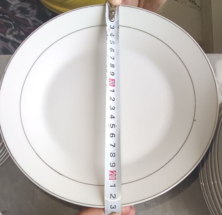 Тарелки для 10 персон!