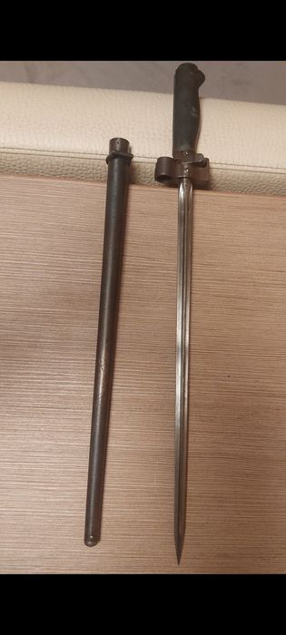 Щик за пушка Лебел - 1886 г. Фабрично скъсен. Отлично състояние