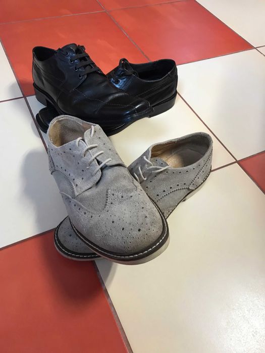 Vand doua perechi pantofi piele naturala_nr. 43