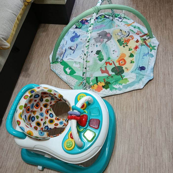 Ходунки + коврик игровой