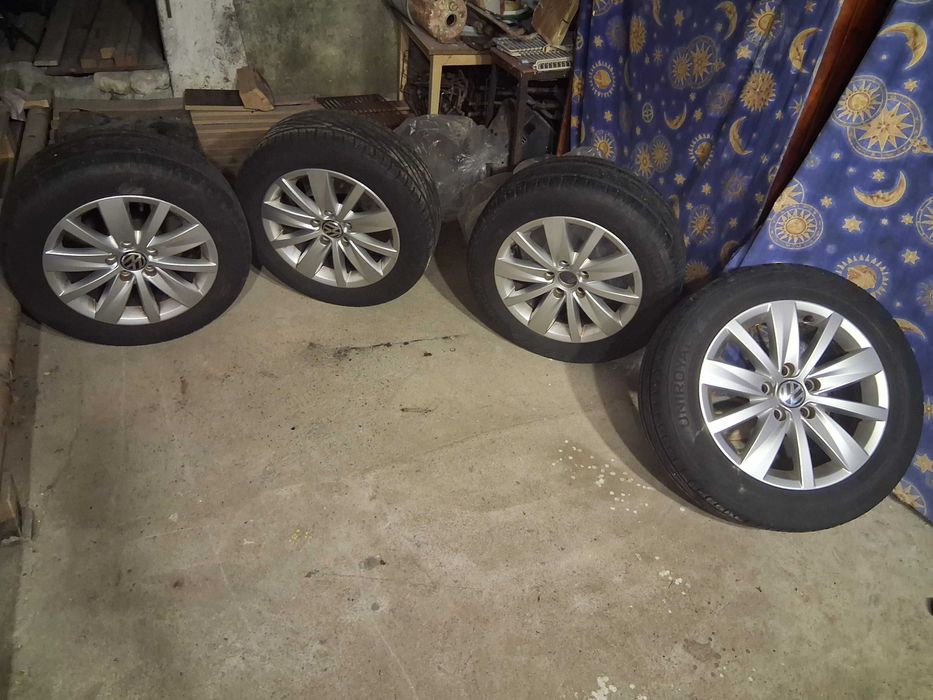 Vand jante cu cauciucuri UNIROYAL Rain