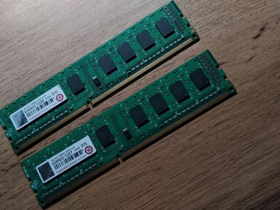 transcend 4G KIT DDR3 1333 (описание)
