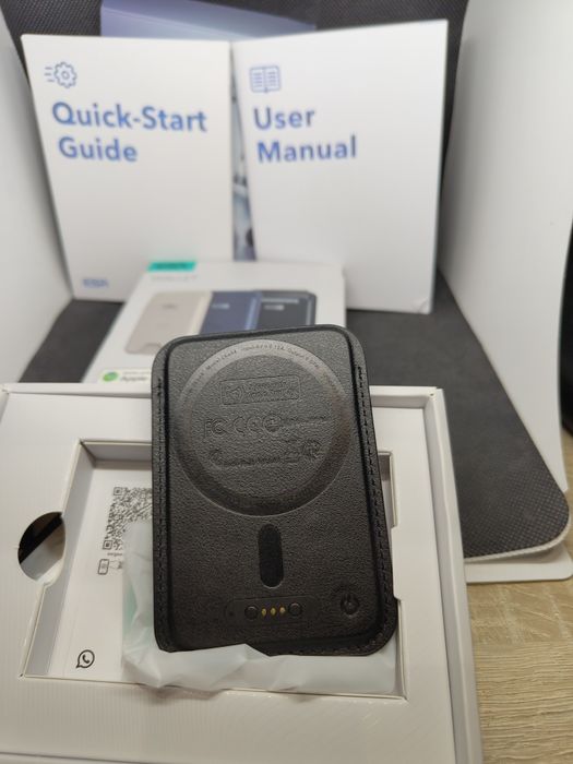 Portofel Magnetic ESR Geo Series MagSafe, Apple Find My (Localizare), RFID, Nou