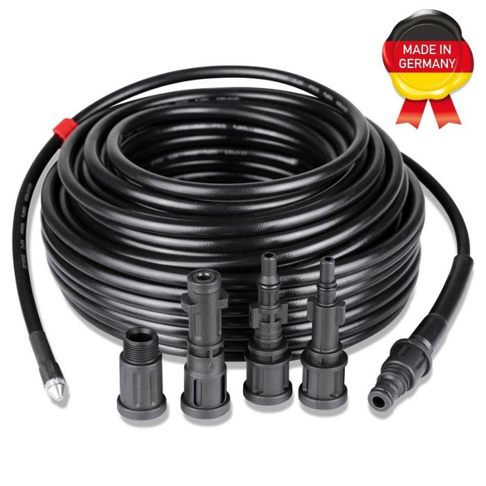 Нов маркуч за отпушване канали 20m за водоструйки KÄRCHER, BOSCH и др.