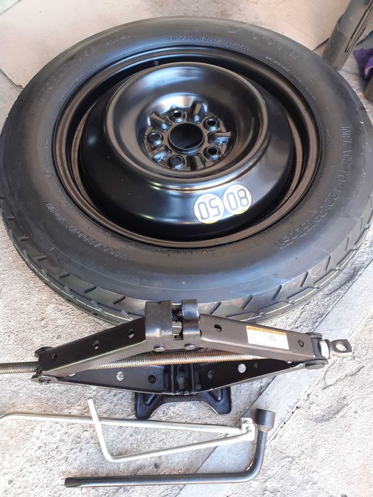 Roata rezerva SLIM cric TOYOTA RAV4, Corolla Cross, LEXUS NX, RX