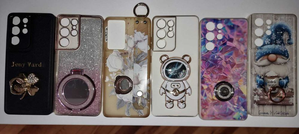 Samsung Galaxy S21 Ultra БЕЗ ЗАБЕЛЕЖКИ + 8 бр гръбче (та)