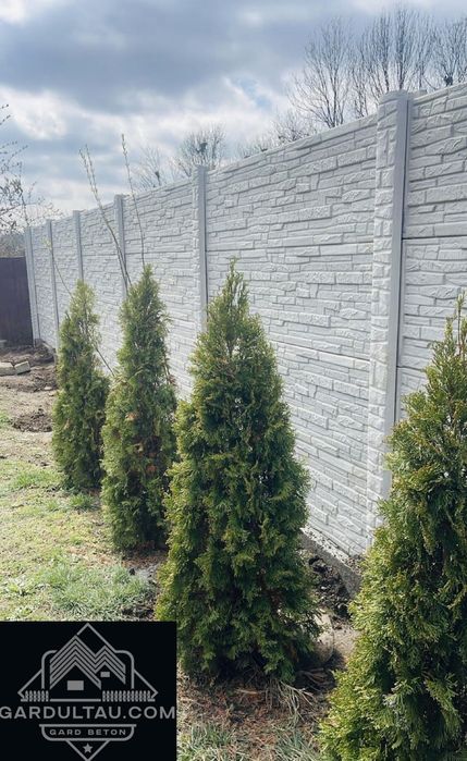 Fabrica producem garduri din beton stalpi placi gard  gardultau.com
