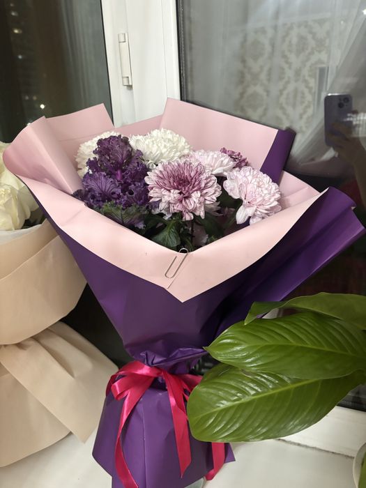 Цветы свежий 3 букет