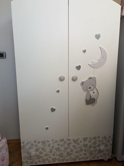 Детски гардероб двукрилен