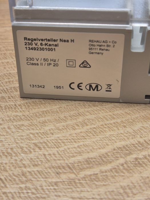 Regleta de cleme (centru comanda) REHAU nea h 230 V, 6 canale