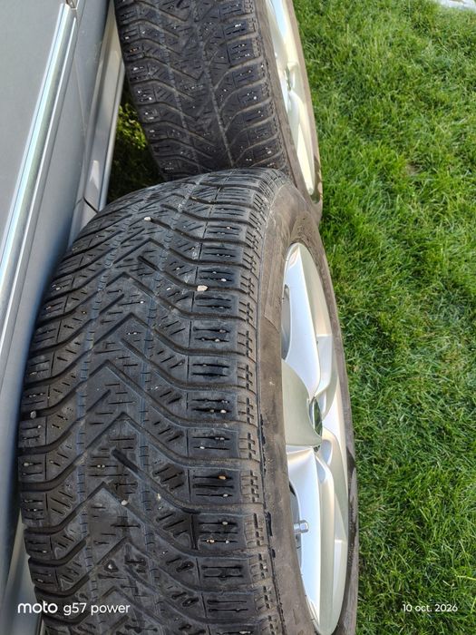 Jante volkswagen cu anvelope pirelli 205x55xR16 91H M+S