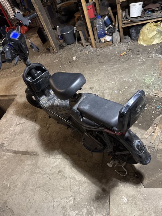 Электро скутер леопард