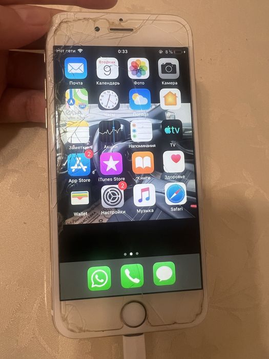 Iphone 6,рабочий. Требуется ремонт