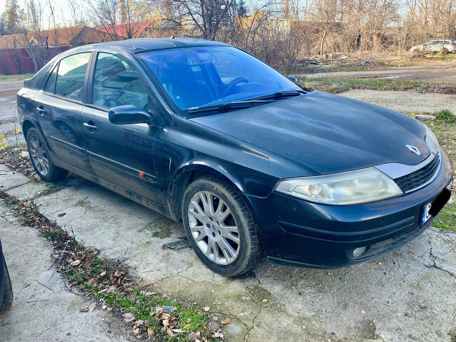 Рено лагуна  2002 г, дизел, тъмно сив металик