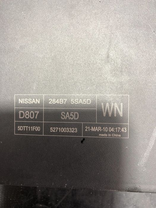Panou sigurante SAM Nissan Qashqai J10 2011 cod 284B75SA5D