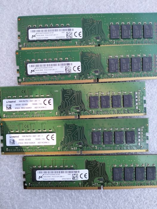 Memorii Kingston DDR4 16 GB pentru calculator PC. Desktop si pt laptop