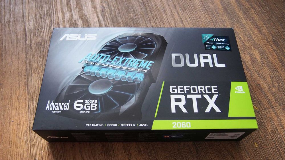 Видеокарта ASUS RTX 2060 6GB + ГАРАНТИЯ