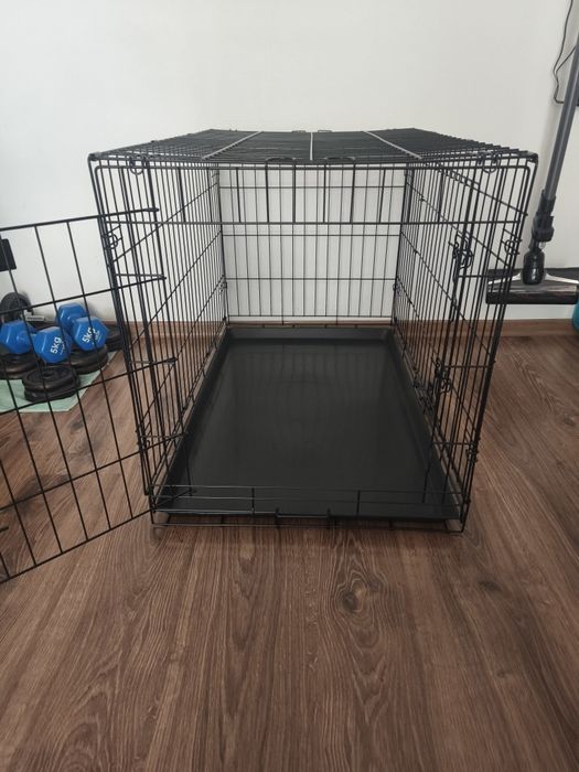 Vând/închiriez cușcă pliabila câini pisici