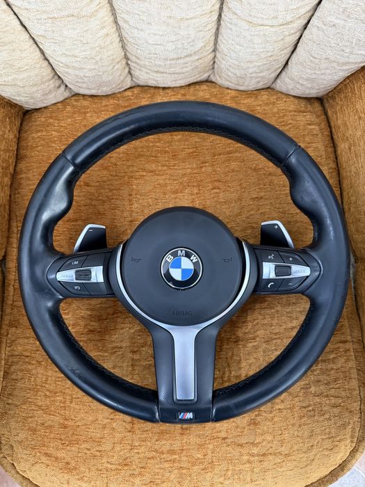 Volan + Airbag BMW Seria 5 6 7 F10 F11 F07 F01 F02 F12 F13 F06