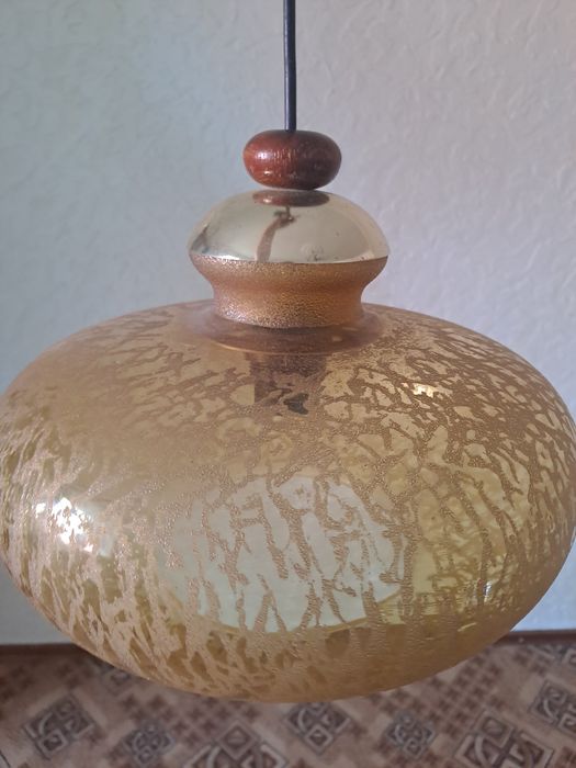 Люстры ,советских времён  , стекло