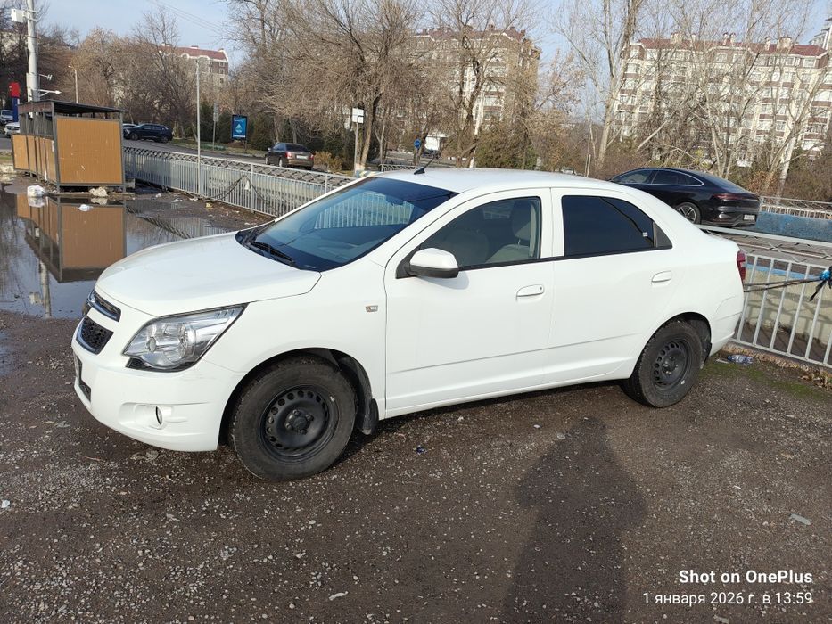 Белый Cobalt 2019 автомат.4ая позиция.1 хозяин. Краска чистая 155.000