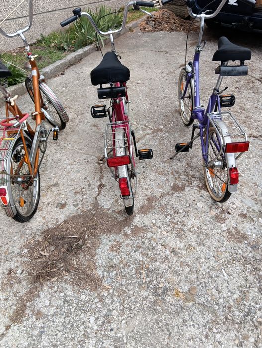 Три броя Ретро Сгъваеми колела 20 цола!