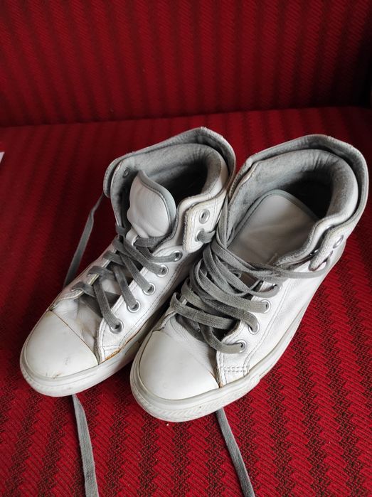 Adidasi Converse All Star, din piele 100%, pt. iarna moderni, usori si