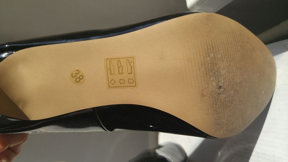 Pantofi damă, toc cui, epica, piele lacuita