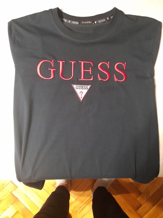 мъжка тениска на guess