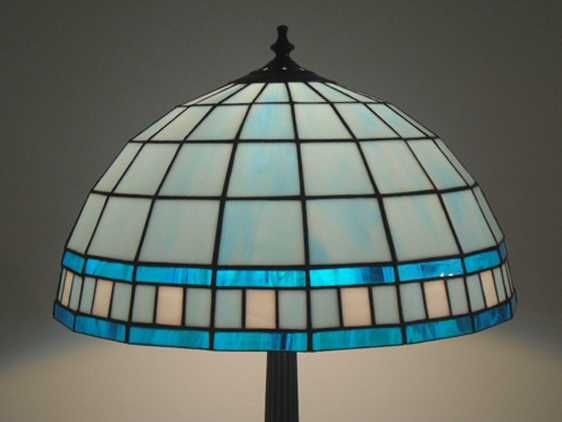 Полилие Тифани Лампа ОДИСЕЙ 16" Tiffany-T Brown T1443