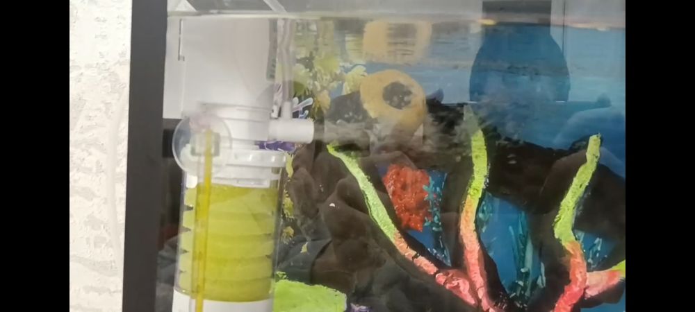 Akvarium filts svetelnik termometr suv isitgich