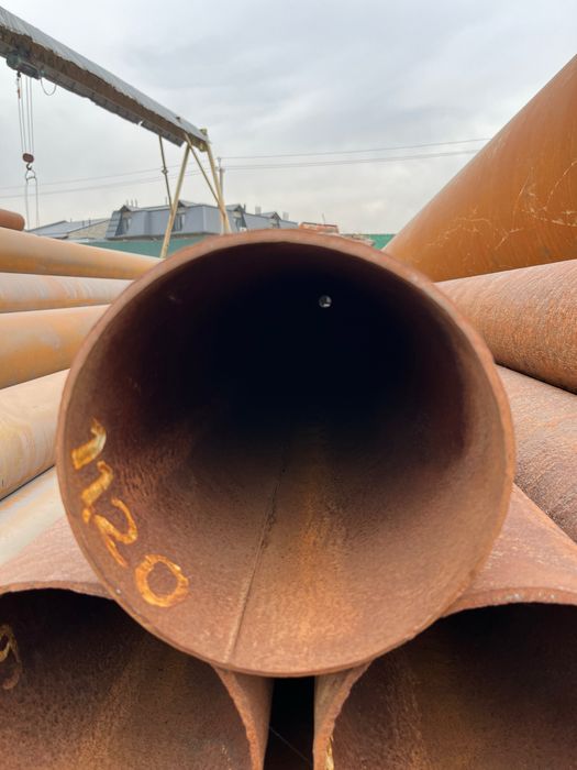 Б/У Труба (темир) Д-219х4-6-8-10мм ОПТОМ со склада