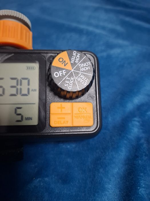 Programator pentru irigații cu o ieșire