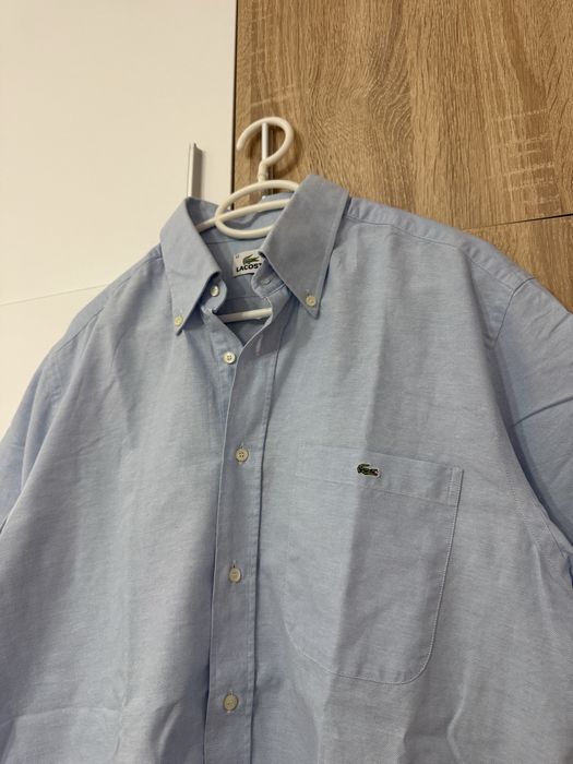 Риза с къс ръкав Lacoste Оригинална